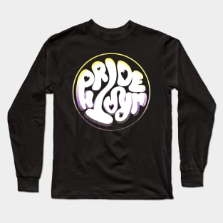 Pride and Wrath (Enby / Non-binary pride) Long Sleeve T-Shirt